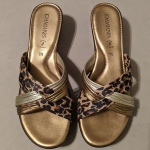 Women's Damiani's Italian Shoemakers Sandals Sz 7
